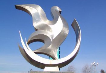 飛鴿雕塑廠家 亮面工藝 不銹鋼飛鴿雕塑生產(chǎn)制作