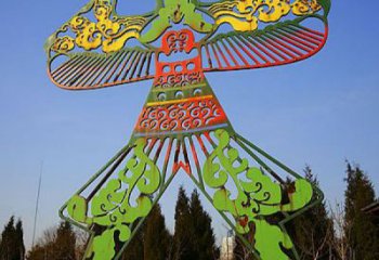 鏤空風(fēng)箏雕塑廠家 剪紙工藝設(shè)計 不銹鋼鏤空風(fēng)箏雕塑廠家