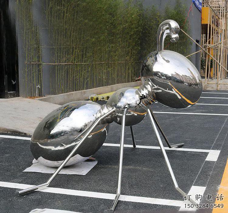 抽象螞蟻雕塑廠家 創意村口擺件 玄關大型螞蟻雕塑