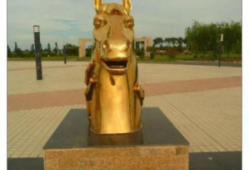 鍛造十二生肖雕塑廠家 卡通擺件 廣場(chǎng)十二生肖雕塑