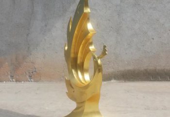 庭院鳳鳥雕塑廠家 歐式仿真擺件 戶外噴漆鳳鳥雕塑