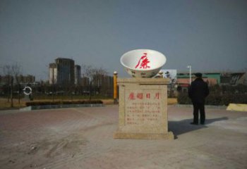 現(xiàn)代大碗雕塑廠家 廣場小品 中式不銹鋼大碗雕塑