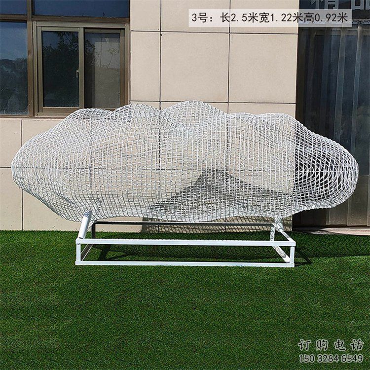 噴漆云梯雕塑廠家 中式村口小品 鏤空不銹鋼云梯雕塑制作