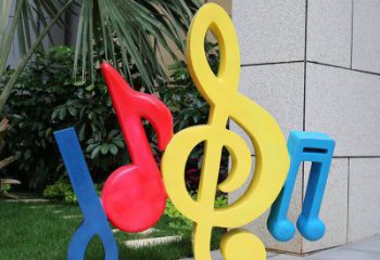 廣場音符雕塑廠家 公園小品 烤漆不銹鋼音符雕塑生產(chǎn)