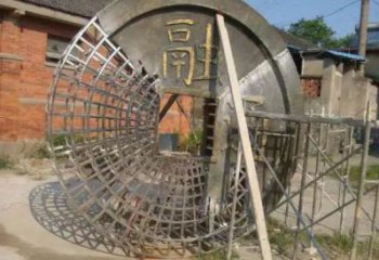 現(xiàn)代古幣雕塑廠家 大型別墅區(qū)擺件 大型創(chuàng)意古幣雕塑生產(chǎn)