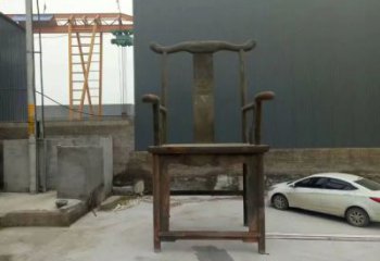 房地產椅子雕塑廠家 歐式擺件 鍛造不銹鋼椅子雕塑廠