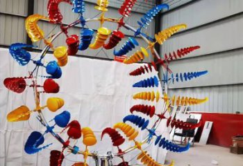 音樂風動雕塑廠家 鏡面擺件 現代不銹鋼風動雕塑廠