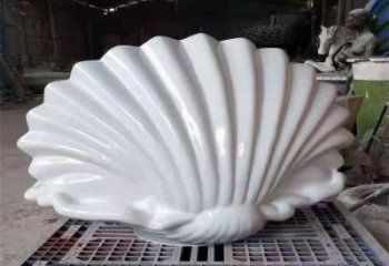 仿真貝殼雕塑廠家 現(xiàn)代擺件 現(xiàn)代不銹鋼貝殼雕塑廠