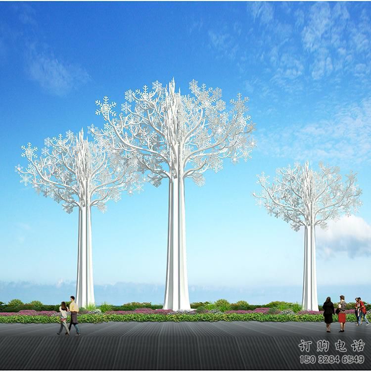 歐式雪花雕塑廠(chǎng)家 抽象擺件 創(chuàng)意不銹鋼雪花雕塑制作