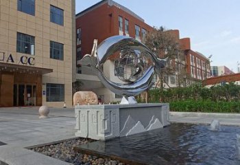 大型眼球雕塑廠家 鍛造廣場(chǎng)小品 戶外不銹鋼眼球雕塑廠