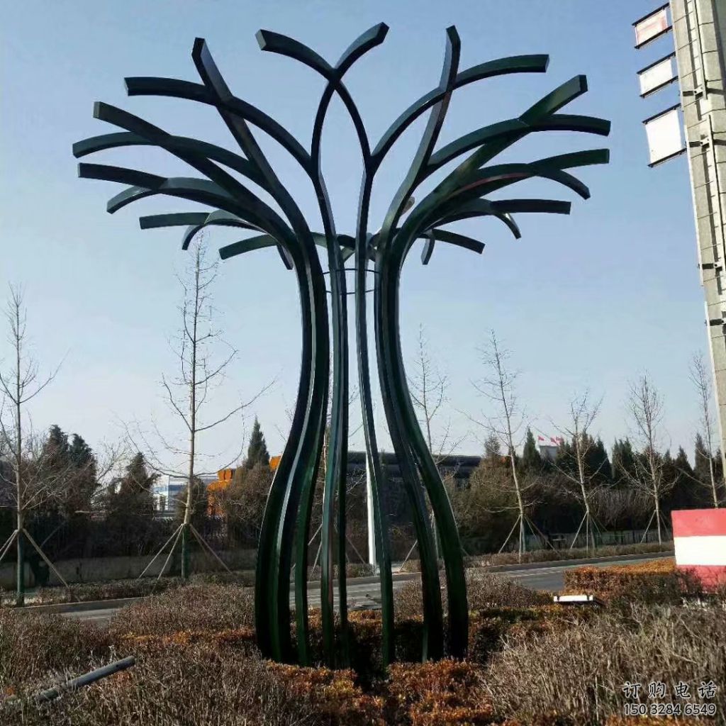 中式花傘雕塑廠家 鏤空創(chuàng)意小品 游樂場不銹鋼花傘雕塑廠