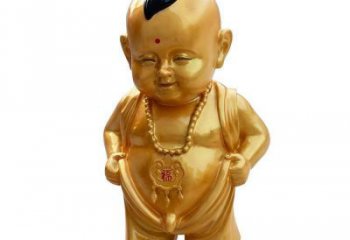 電鍍小孩雕塑廠家 園林擺件 現代不銹鋼小孩雕塑工廠