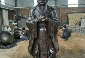 公園孔子雕塑廠家 戶(hù)外擺件  仿古孔子雕塑廠家價(jià)格