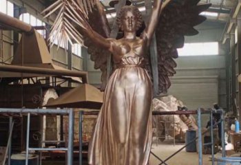 鍛造女神雕塑廠家  現(xiàn)代小品 戶外女神雕塑廠