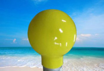 戶外抽象燈泡雕塑 不銹鋼景觀雕塑