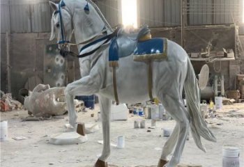 仿真馬雕塑 不銹鋼動(dòng)物題材