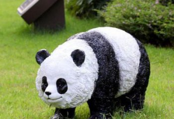 承接城市熊貓雕塑 風景區(qū)彩繪雕塑 抽象擺件雕塑