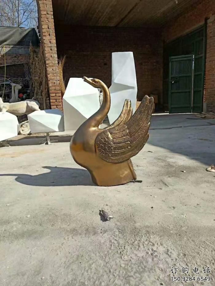 供應(yīng)水景天鵝雕塑 風(fēng)景區(qū)幾何雕塑 廣場小品