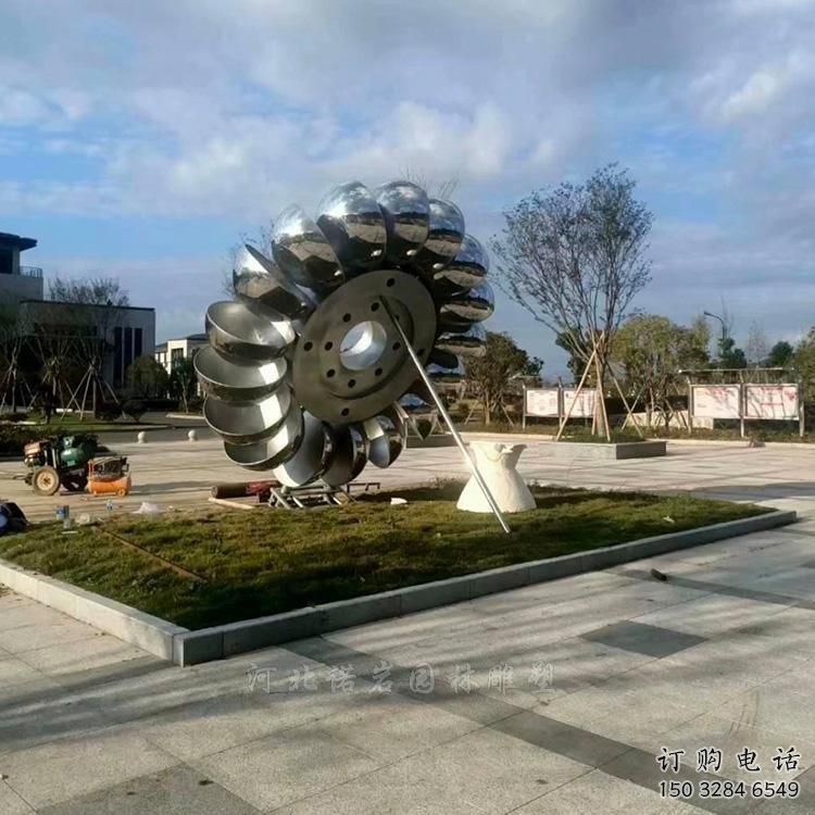 宣傳主題雕塑生產公司，藝術形象標識，地標美陳雕塑
