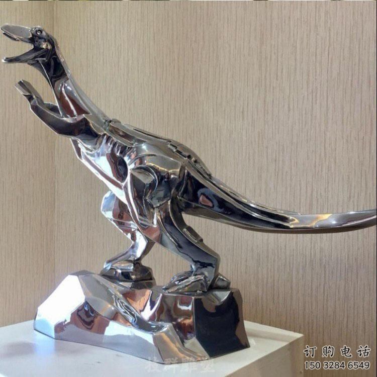 景觀恐龍雕塑通用，街景小品，鏡面恐龍雕塑制造