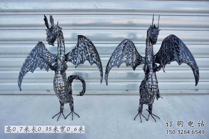 恐龍雕塑常用，鋼管組合，景觀鐵藝恐龍雕塑定價(jià)