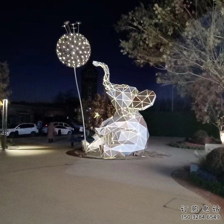 大象雕塑提供，多彩藝術，中式烤漆大象雕塑通用