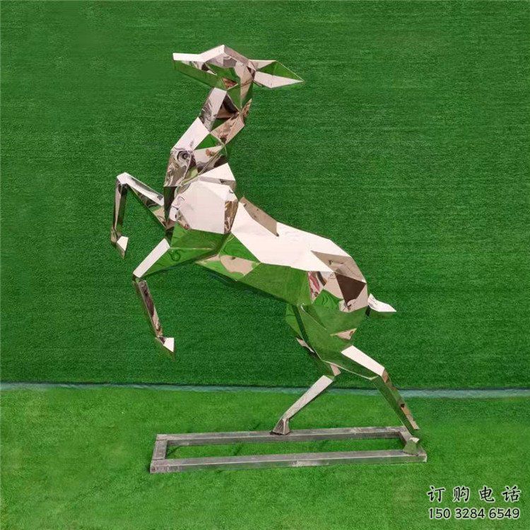 小鹿雕塑優價，村標概念，切面小鹿雕塑精品