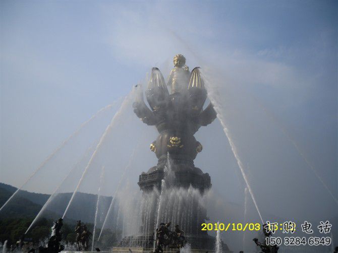 水景變頻噴泉雕塑，水景噴泉雕塑預定