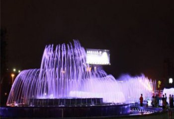 生產(chǎn)噴泉雕塑，燈光數(shù)控效果，公園噴泉雕塑廠