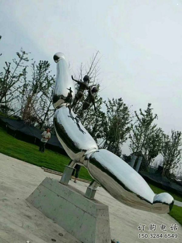 庭院蓮藕雕塑