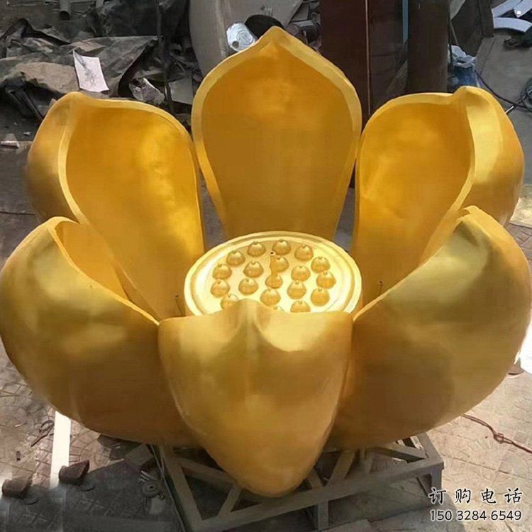蓮花雕塑預(yù)定，美陳雕塑，景觀銅蓮花雕塑選用