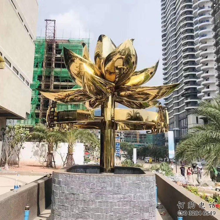 紫荊花雕塑