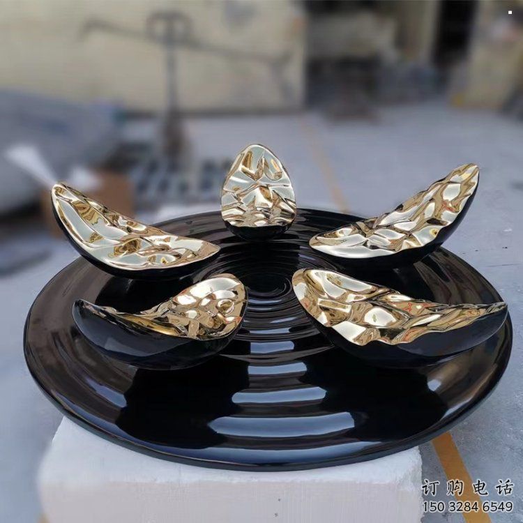 花瓣雕塑制作廠家，城市雕塑，不銹鋼花瓣雕塑生產(chǎn)