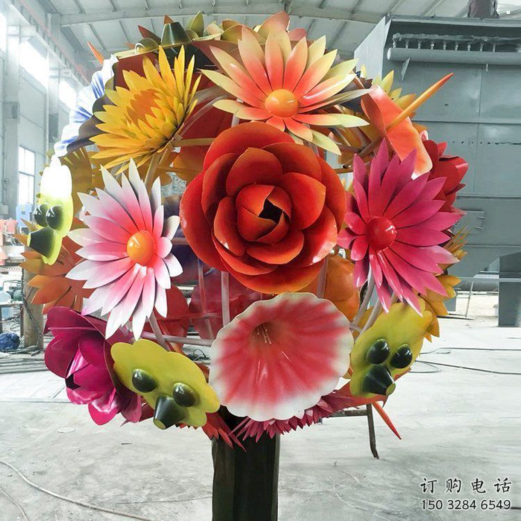 花球雕塑定價(jià)，景觀概念