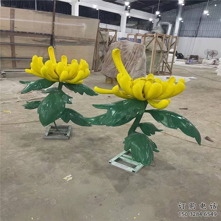 菊花雕塑觀賞型，街景小品，菊花雕塑常用