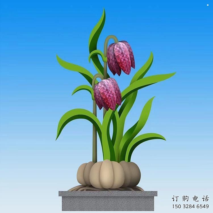 金屬木棉花雕塑制作，鋼管組合，公共木棉花雕塑廠家優(yōu)選