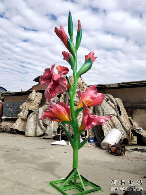 木棉花雕塑供需，標識雕塑，仿真木棉花雕塑制造商