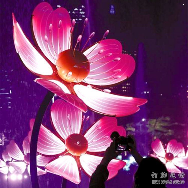 桃花雕塑供求，景區(qū)案例，仿真桃花雕塑廠家
