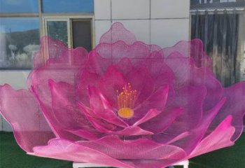 玫瑰花雕塑選定，美陳雕塑，鏤空玫瑰花雕塑造型供求