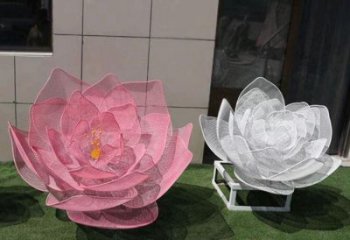 玫瑰花雕塑通用，水景雕塑，鏤空玫瑰花雕塑廠家展品