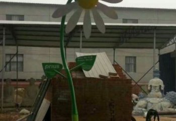現(xiàn)代太陽花雕塑承接，歐式風(fēng)格，廣場太陽花雕塑精選