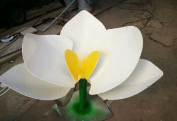 蘭花雕塑承接，景區案例，公園蘭花花朵雕塑定制廠家