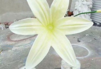 蘭花雕塑