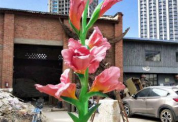 木棉花雕塑生產(chǎn)，透雕系列，彩繪木棉花雕塑生產(chǎn)商