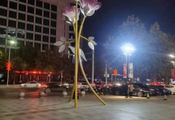 地產(chǎn)紫丁香雕塑定做，城區(qū)小品，景觀紫丁香雕塑定價(jià)