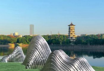 抽象假山雕塑，街道標(biāo)識，環(huán)境景觀假山雕塑生產(chǎn)