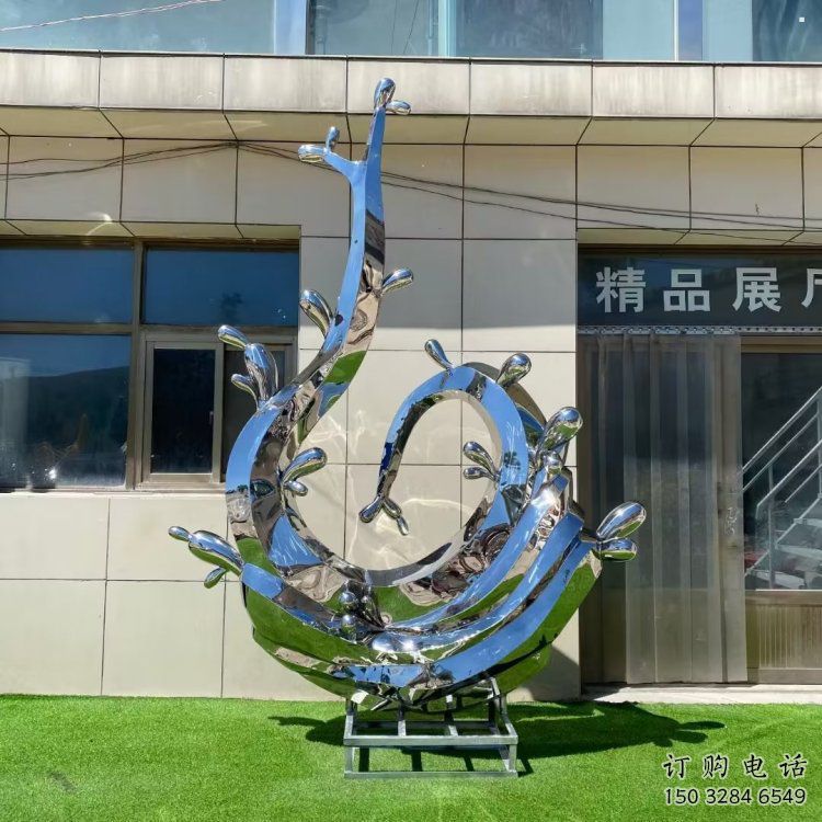 美陳水花雕塑