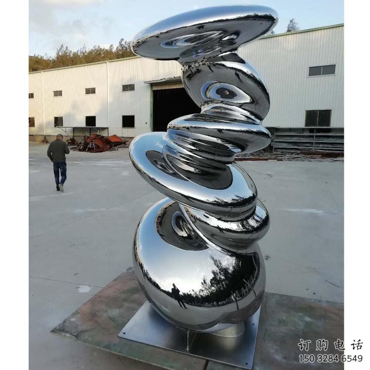中式水花雕塑
