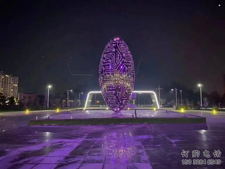 燈光球雕塑生產，戶外擺放，不銹鋼燈光球雕塑精選