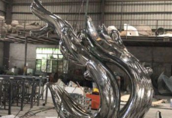 波浪雕塑供給，中式工藝，不銹鋼波浪雕塑精品